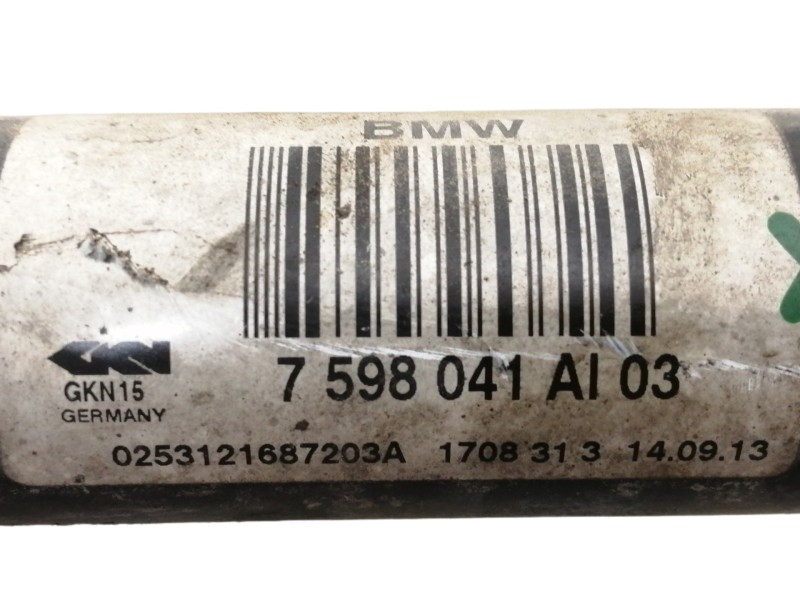 Recambio de transmision trasera izquierda para bmw x3 (f25) xdrive 20d referencia OEM IAM 7598041AI03 0253121687203A 02531216872