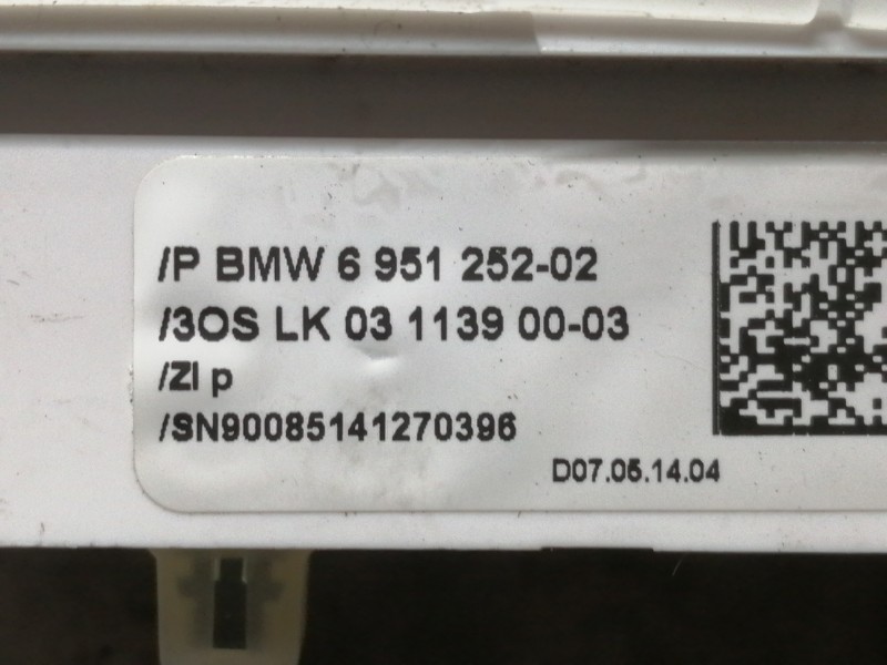 Recambio de luz interior para bmw x1 (e84) xdrive 18d referencia OEM IAM 695125202 0311390003 90058141270396