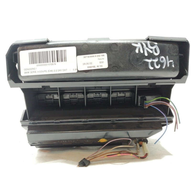 Recambio de cenicero para bmw serie 3 coupe (e46) 2.2 24v cat referencia OEM IAM 307090800  