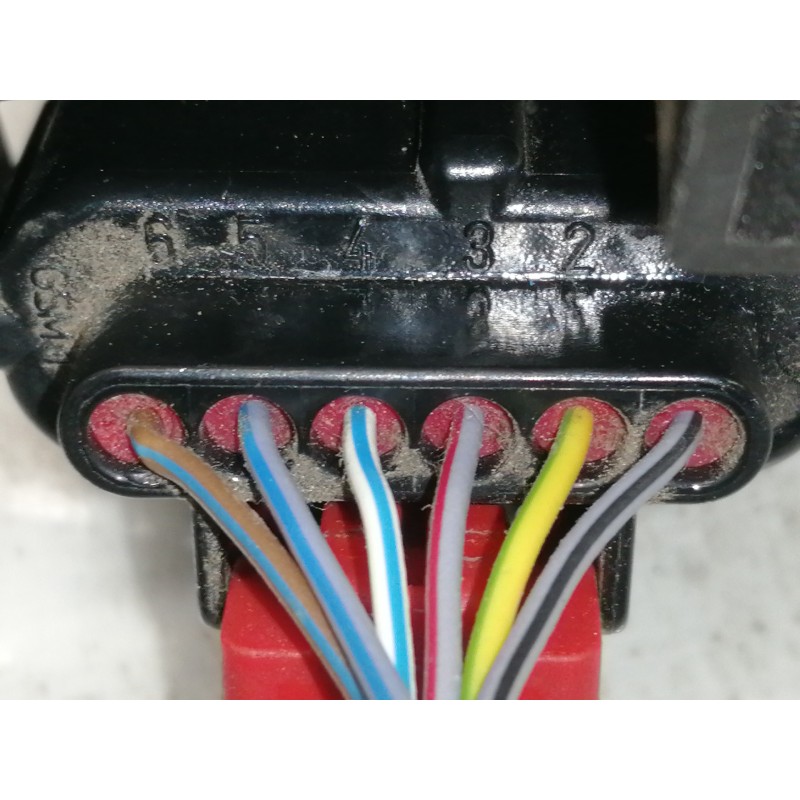 Recambio de potenciometro pedal para volkswagen golf vi (5k1) rabbit bluemotion referencia OEM IAM 1K1721503AK 6PV01103950 