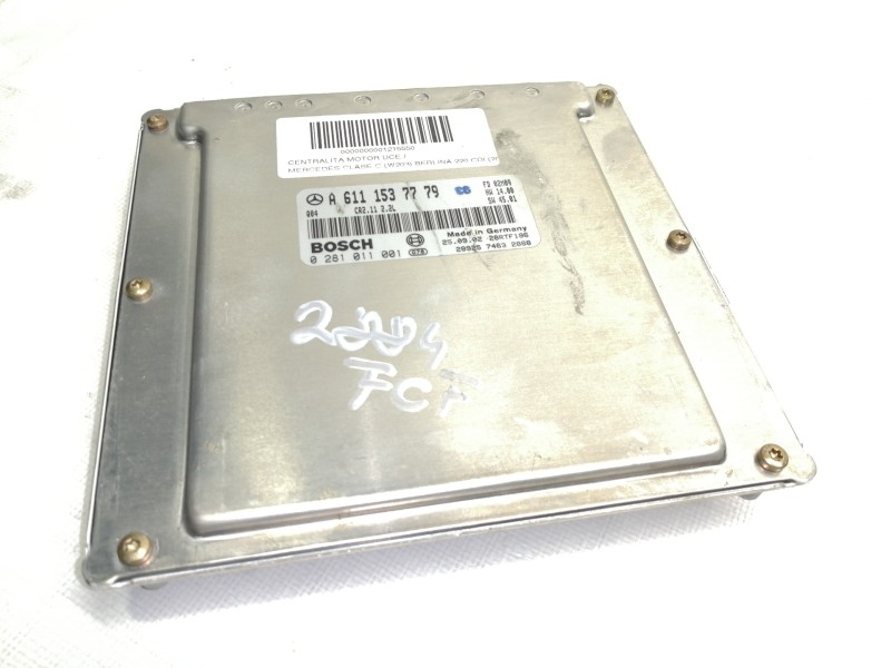 Recambio de centralita motor uce para mercedes-benz clase c (w203) berlina 220 cdi (203.006) referencia OEM IAM A6111537779  