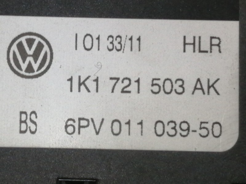 Recambio de potenciometro pedal para volkswagen golf vi (5k1) rabbit bluemotion referencia OEM IAM 1K1721503AK 6PV01103950 