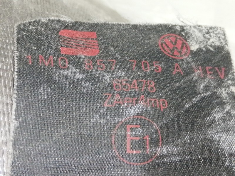 Recambio de cinturon seguridad delantero izquierdo para seat toledo (1m2) stella referencia OEM IAM 1M0857705A  5 PUERTAS