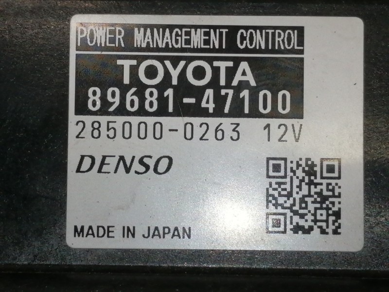 Recambio de modulo electronico para toyota prius (nhw30) advance referencia OEM IAM 8968147100 2850000263 