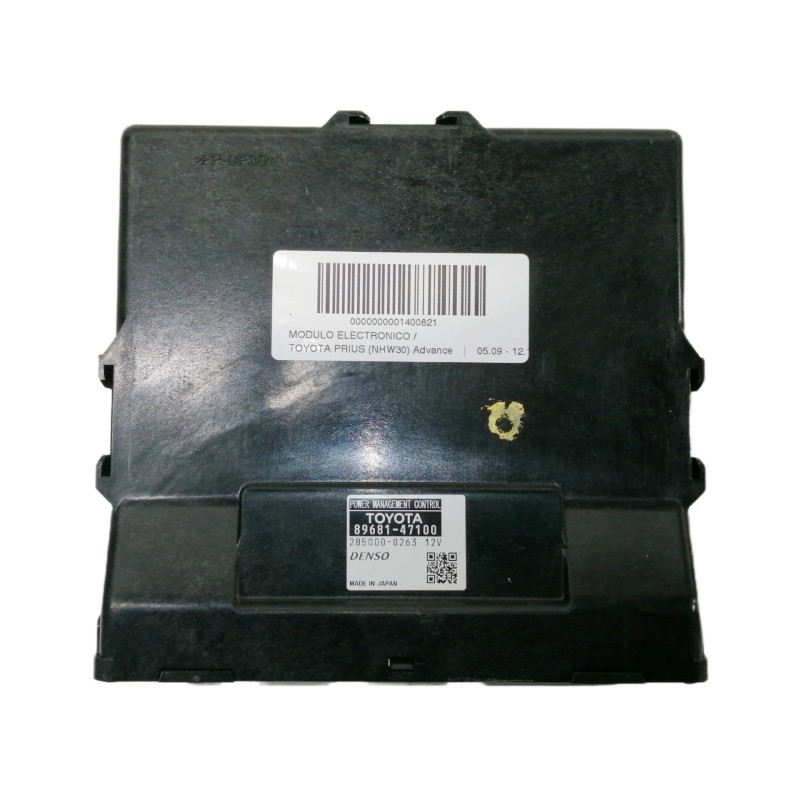 Recambio de modulo electronico para toyota prius (nhw30) advance referencia OEM IAM 8968147100 2850000263 