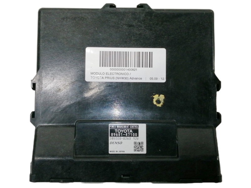 Recambio de modulo electronico para toyota prius (nhw30) advance referencia OEM IAM 8968147100 2850000263 
