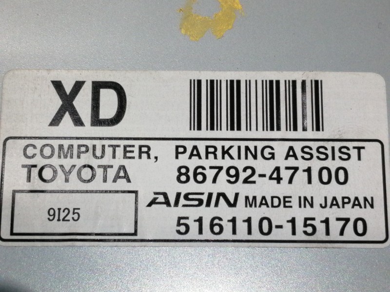 Recambio de modulo electronico para toyota prius (nhw30) advance referencia OEM IAM 8679247100 51611015170 9I25