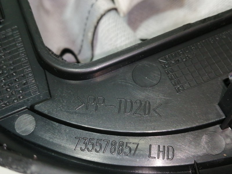 Recambio de guarnecidos palanca cambio para fiat 500 cabrio (150) lounge referencia OEM IAM 735578857  