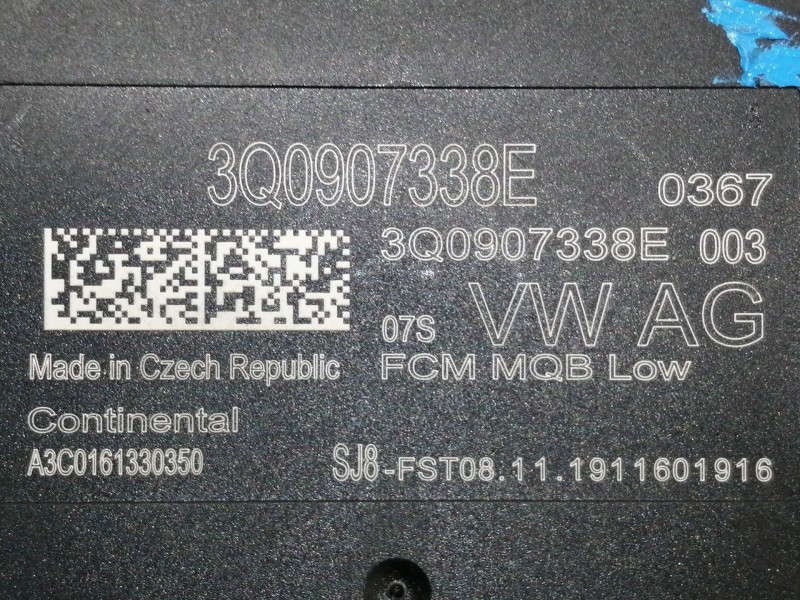 Recambio de modulo electronico para volkswagen golf vii lim. (bq1) advance referencia OEM IAM 3Q0907338E  