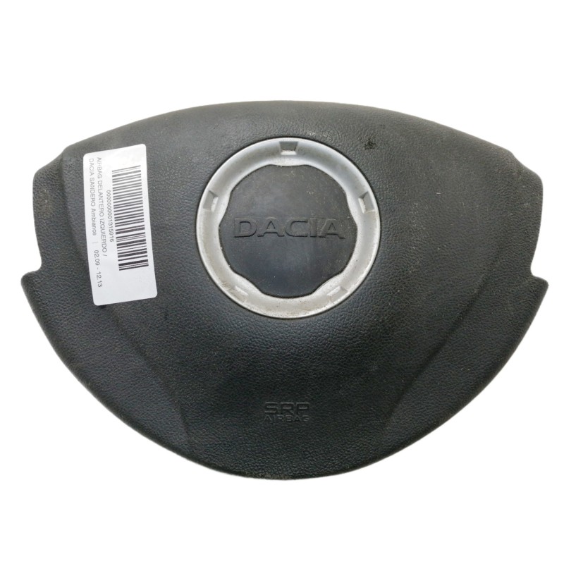 Recambio de airbag delantero izquierdo para dacia sandero ambiance referencia OEM IAM 8200823307 LUN54091730207 306777299N54AD