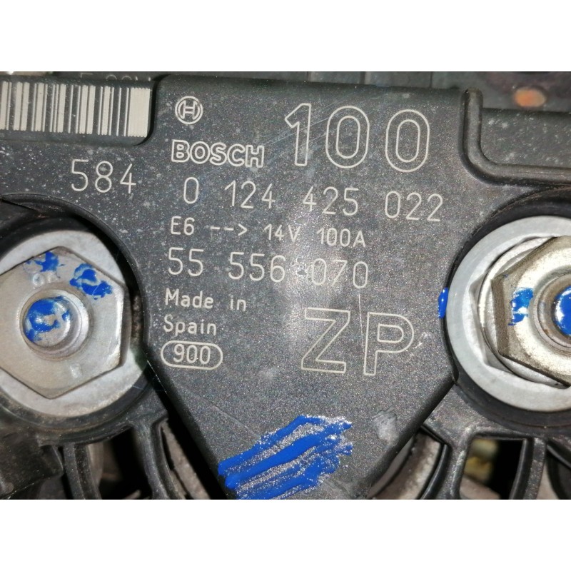 Recambio de alternador para opel meriva cosmo referencia OEM IAM 0124425022  