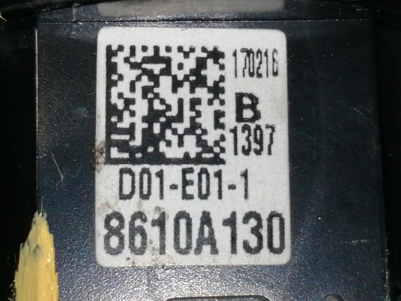 Recambio de conmutador de arranque para mitsubishi asx (ga0w) motion 2wd referencia OEM IAM SLM16 8637B628 8610A130