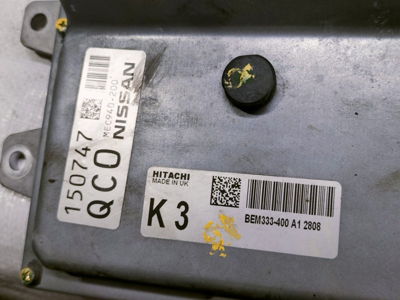 Recambio de centralita motor uce para nissan qashqai (j10) visia referencia OEM IAM MEC940200  