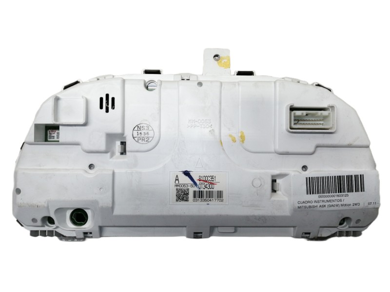 Recambio de cuadro instrumentos para mitsubishi asx (ga0w) motion 2wd referencia OEM IAM 8100C351 MM0053601 MM0053