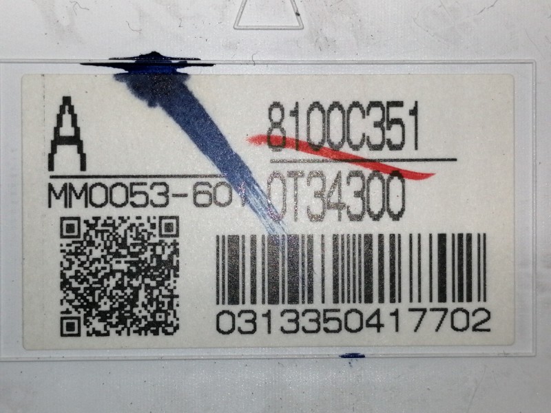 Recambio de cuadro instrumentos para mitsubishi asx (ga0w) motion 2wd referencia OEM IAM 8100C351 MM0053601 MM0053