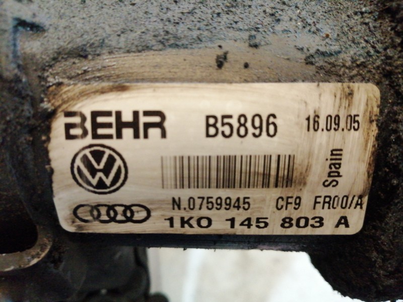 Recambio de intercooler para volkswagen golf v berlina (1k1) highline referencia OEM IAM 1K0145803A B5896 