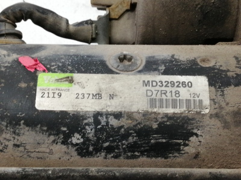 Recambio de motor arranque para mitsubishi carisma berlina 4 (da0) 1900 gl referencia OEM IAM MD329260  