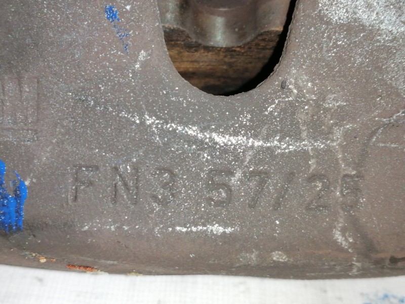 Recambio de pinza freno delantera izquierda para opel meriva cosmo referencia OEM IAM FN35725  