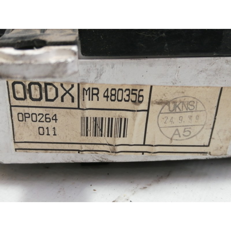 Recambio de cuadro instrumentos para mitsubishi carisma berlina 4 (da0) 1900 gl referencia OEM IAM MR480356  