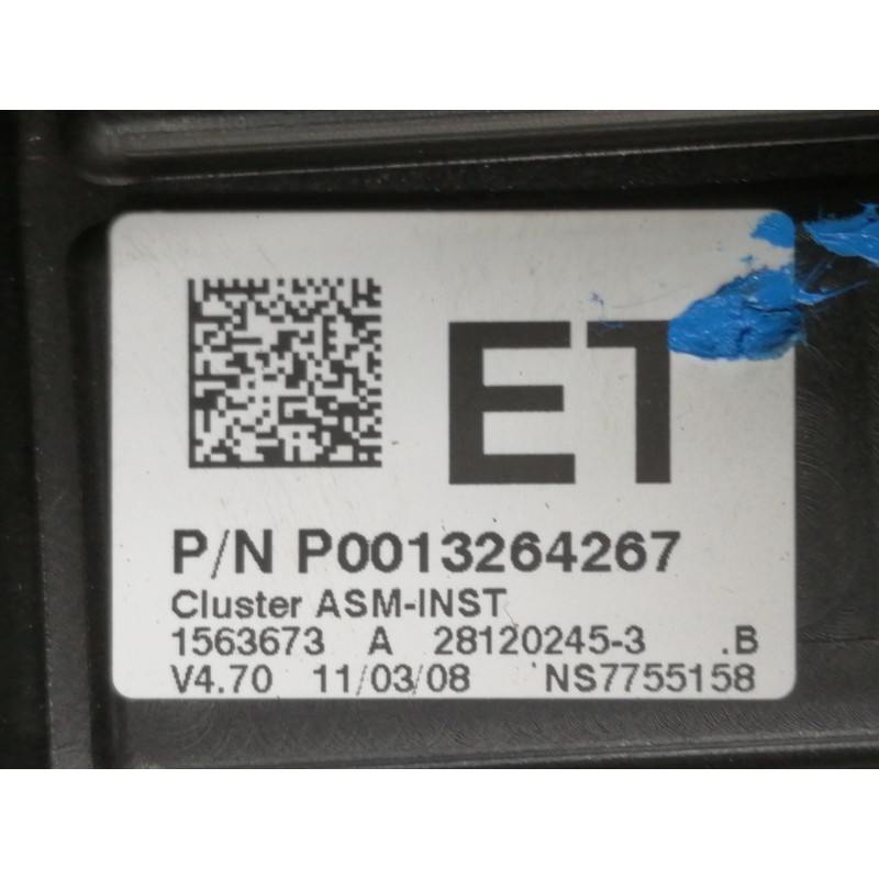 Recambio de cuadro instrumentos para opel corsa d cosmo referencia OEM IAM P0013264267 1563673A NS7755158