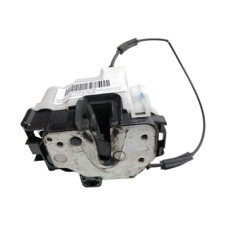 Recambio de cerradura puerta delantera derecha para fiat 500 cabrio (150) lounge referencia OEM IAM 52041737  