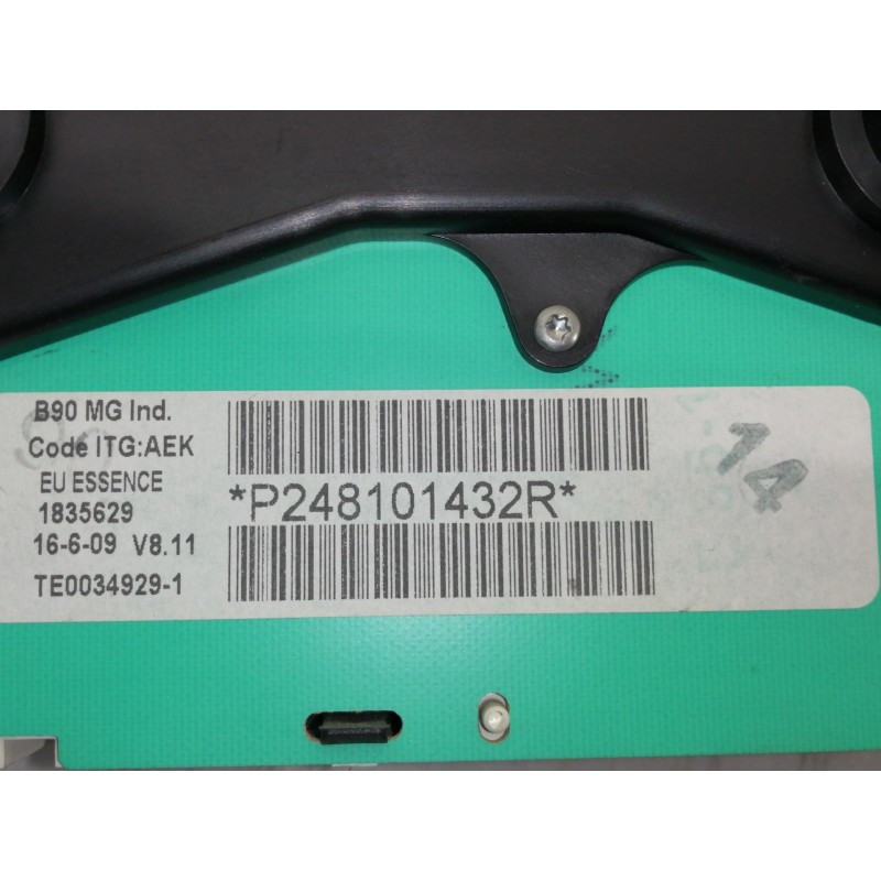 Recambio de cuadro instrumentos para dacia sandero ambiance referencia OEM IAM P248101432R 1835629 / TE00349291 248101432R / 120