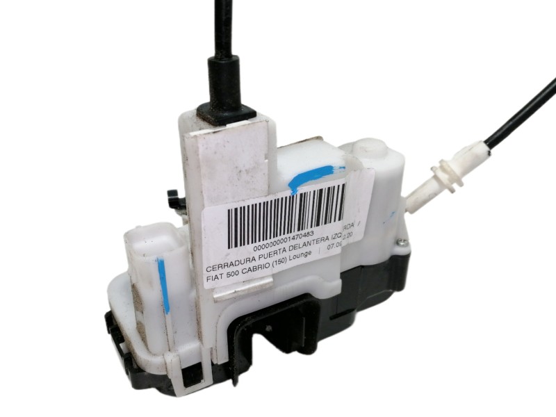 Recambio de cerradura puerta delantera izquierda para fiat 500 cabrio (150) lounge referencia OEM IAM 52041739  
