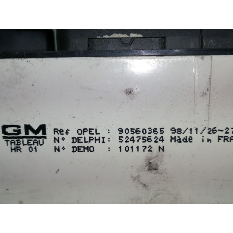 Recambio de mando calefaccion / aire acondicionado para opel astra g berlina club referencia OEM IAM 90560365 90560365 