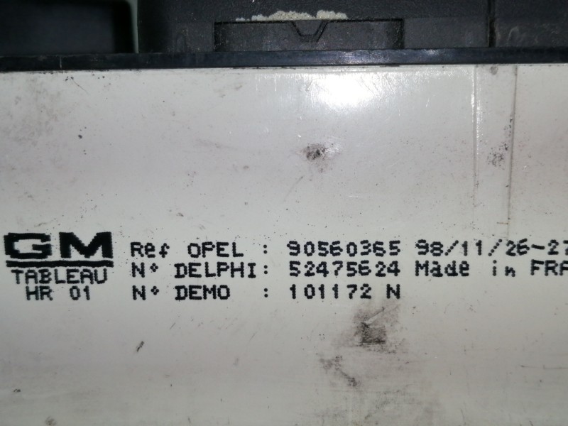 Recambio de mando calefaccion / aire acondicionado para opel astra g berlina club referencia OEM IAM 90560365 90560365 