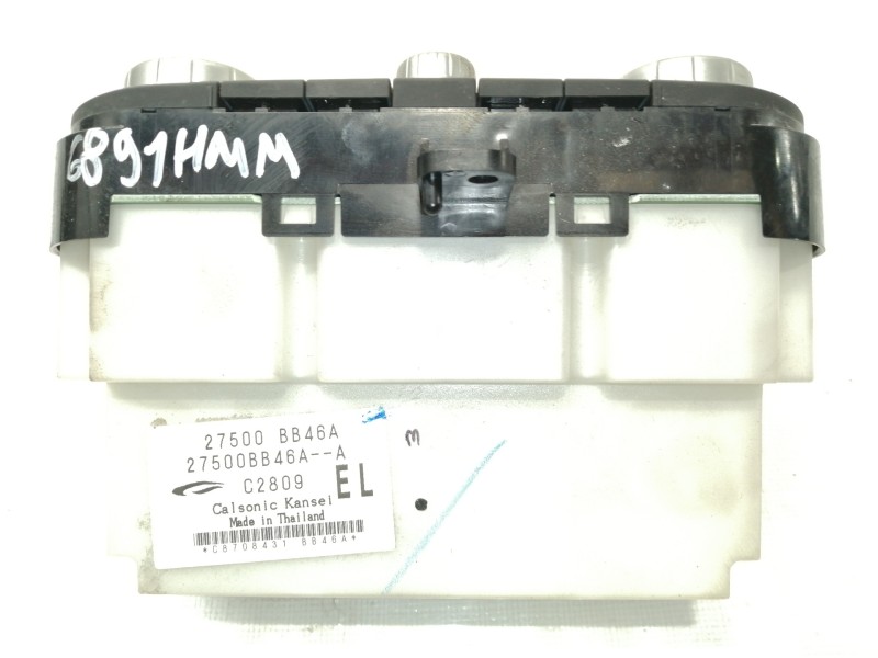 Recambio de mando calefaccion / aire acondicionado para nissan qashqai (j10) visia referencia OEM IAM 27500BB46A  