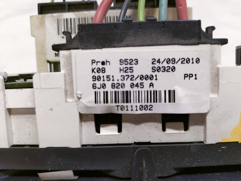 Recambio de mando calefaccion / aire acondicionado para seat ibiza (6j5) emoción referencia OEM IAM 6J0820045A 90151 T0111002 S0