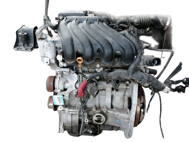 Recambio de motor completo para nissan qashqai (j10) visia referencia OEM IAM HR16DE OK 