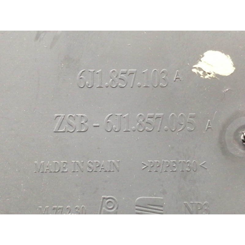 Recambio de guantera para seat ibiza (6j5) emoción referencia OEM IAM 6J1857103A 6J1857095A 671TW6001A65VN 6J0880204 4S607261 NP