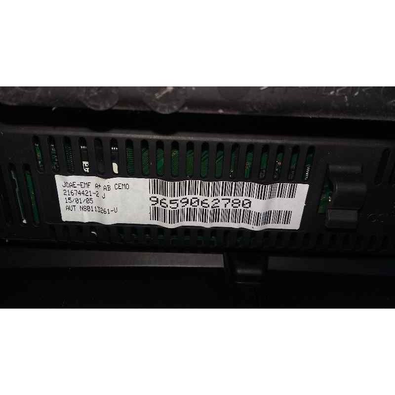 Recambio de pantalla multifuncion para citroën c4 coupe collection referencia OEM IAM 9659062780  