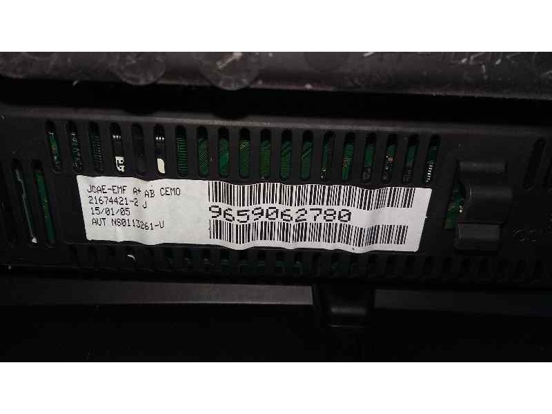 Recambio de pantalla multifuncion para citroën c4 coupe collection referencia OEM IAM 9659062780  
