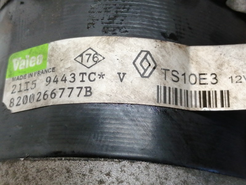 Recambio de motor arranque para renault megane ii berlina 5p authentique referencia OEM IAM 8200266777B  