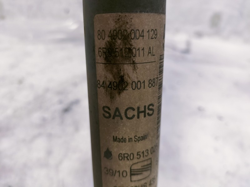 Recambio de amortiguador trasero izquierdo para seat ibiza (6j5) emoción referencia OEM IAM 804902004129 6R0512011AL 84490200188