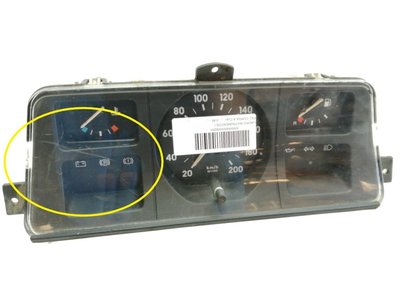 Recambio de cuadro instrumentos para opel corsa a cup referencia OEM IAM 25064168  