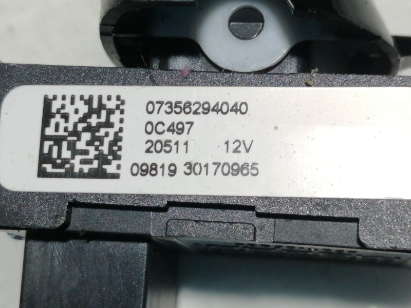 Recambio de mando elevalunas delantero izquierdo para fiat 500 cabrio (150) lounge referencia OEM IAM 07356294040  