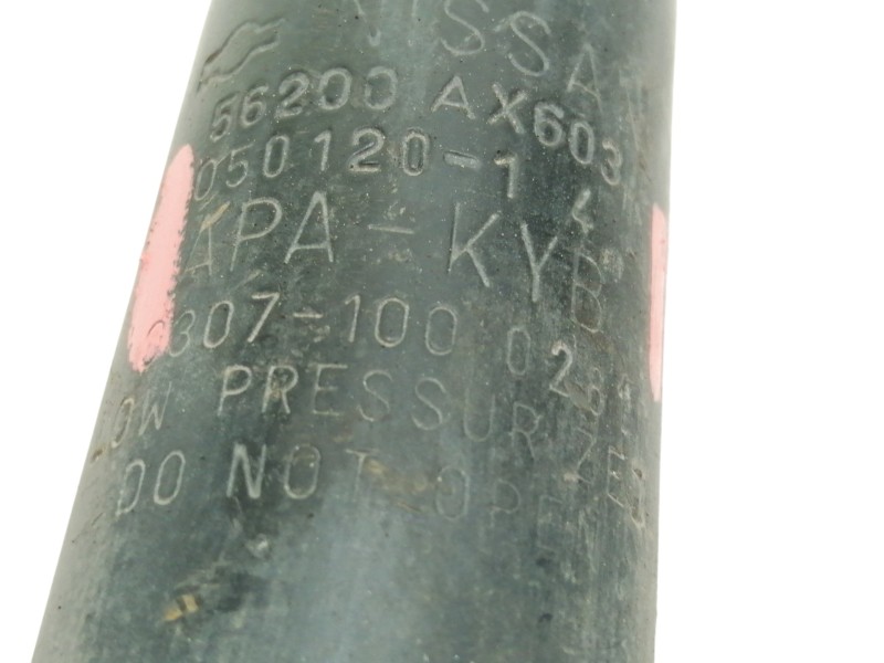 Recambio de amortiguador trasero izquierdo para nissan micra (k12e) acenta referencia OEM IAM 56200AX603  