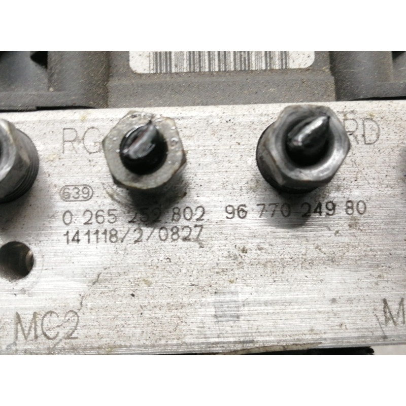 Recambio de abs para citroën c4 lim. business referencia OEM IAM 0265952289 0265252802 9677024980 9810752280 87CKEB3220827 