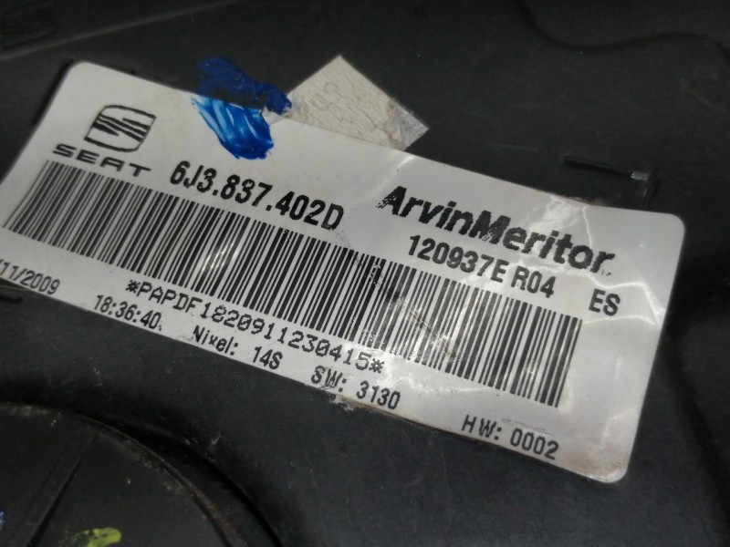 Recambio de elevalunas delantero derecho para peugeot 406 coupe (s1/s2) 2.0 referencia OEM IAM 6J3837402D  