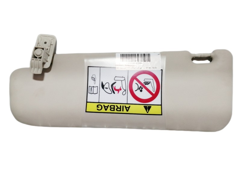 Recambio de parasol derecho para fiat 500 cabrio (150) lounge referencia OEM IAM   