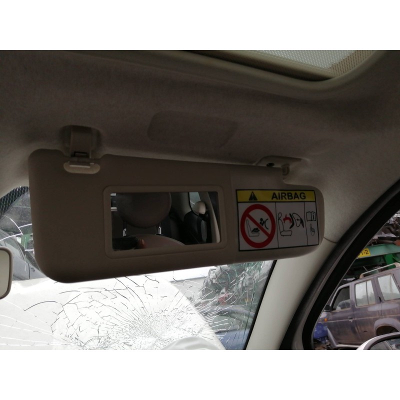 Recambio de parasol derecho para fiat 500 cabrio (150) lounge referencia OEM IAM   