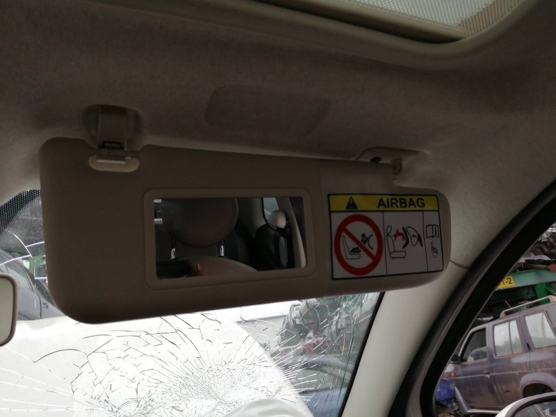 Recambio de parasol derecho para fiat 500 cabrio (150) lounge referencia OEM IAM   