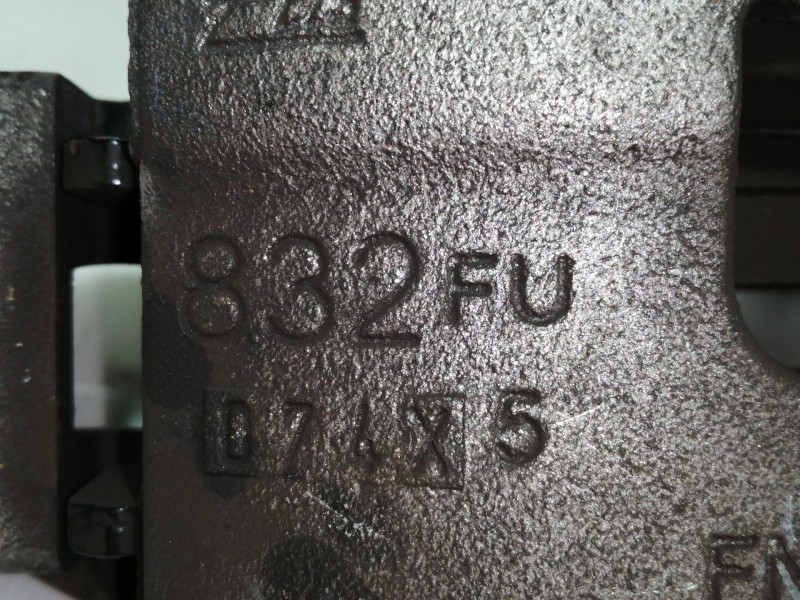 Recambio de pinza freno delantera derecha para fiat 500 cabrio (150) lounge referencia OEM IAM FN5412 832FU 
