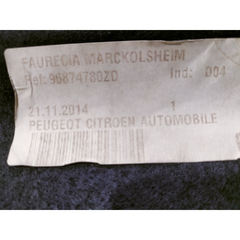 Recambio de bandeja trasera para citroën c4 lim. business referencia OEM IAM 96874780ZD  