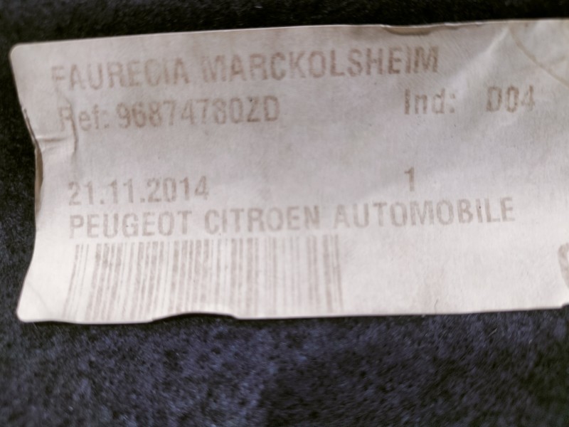 Recambio de bandeja trasera para citroën c4 lim. business referencia OEM IAM 96874780ZD  