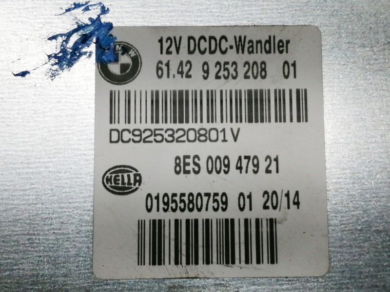 Recambio de modulo electronico para bmw x1 (e84) xdrive 18d referencia OEM IAM 8ES00947921 6142925320801 0195580759