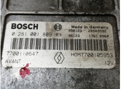 Recambio de centralita motor uce para renault scenic (ja..) 1.9 dti rxe referencia OEM IAM 0281001809   2